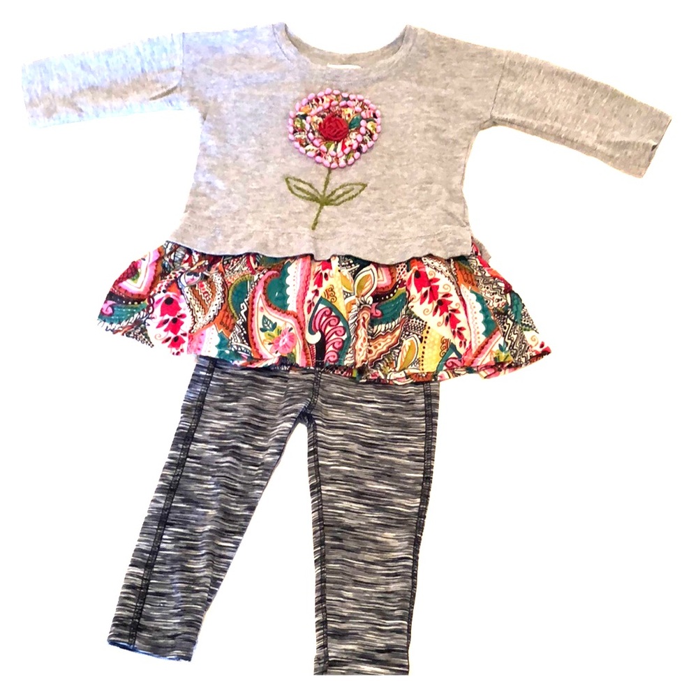 Mimi and Maggie tunic and leggings